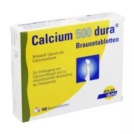 CALCIUM 500 comprimidos efervescentes dura, 100 uds