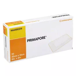 PRIMAPORE Apósito estéril para heridas de 10 x 20 cm, 20 uds