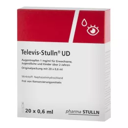 TELEVIS Stulln UD Gotas para los ojos, 20X0,6 ml