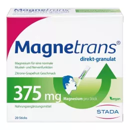 MAGNETRANS gránulos directos de 375 mg, 20 uds