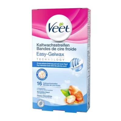 Servicio de entrega desde Alemania VEET Tiras de cera fría para