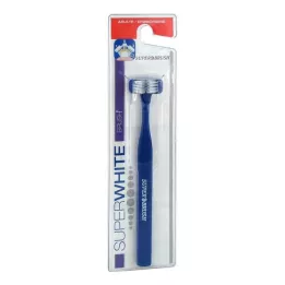 SUPERBRUSH Cepillo de dientes de 3 cabezales para adultos, 1 pieza