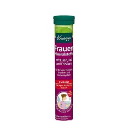 KNEIPP Tabletas efervescentes minerales para mujeres, 15 uds