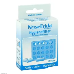 Filtro higiénico aspirador de secreción nasal Nosefrida, 20 piezas