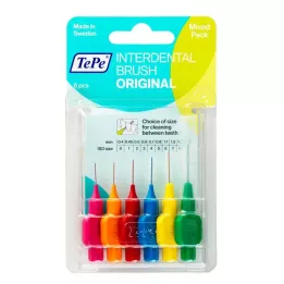TEPE Cepillos interdentales originales mixtos, 6 uds