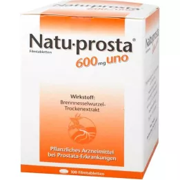 NATUPROSTA Comprimidos recubiertos con película de 600 mg uno, 100 uds