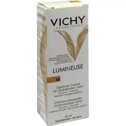 Vichy Lumineuse satinée para piel seca Pêche / Peach, 30 ml
