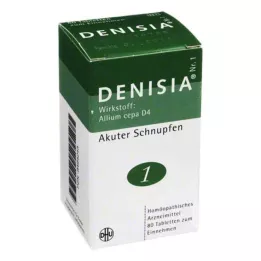 DENISIA 1 pastilla para el resfriado, 80 uds
