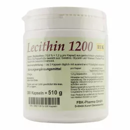 LECITHIN 1200 Cápsulas, 300 pz