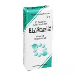 B1 ASMEDIC tabletas, 20 pz