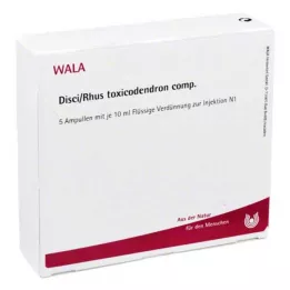 DISCI/Ampollas de Rhus toxicodendron comp., 5 x 10 ml