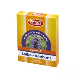 FLORIMEL Bombones de salvia con vitamina C, 50 g