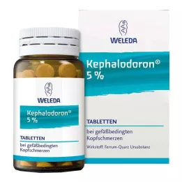 KEPHALODORON Tabletas al 5%, 100 uds