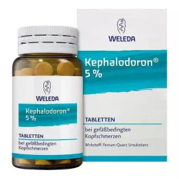KEPHALODORON Tabletas al 5%, 250 uds
