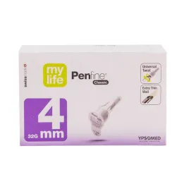 Cánulas Mylife Penfine Classic 4 mm, 100 piezas