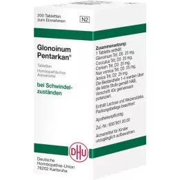 GLONOINUM PENTARKAN Tabletas, 200 pz