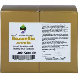 BOSWELLIA SERRATA Cápsulas de bioxera, 300 pz