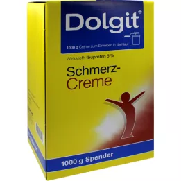 Dolegit dolor de crema donante, 1000 g