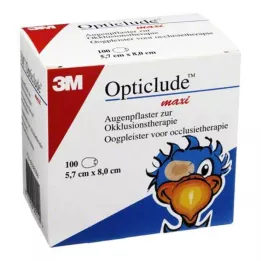 OPTICLUDE 3M maxi 5,7x8 cm 1539/100, 100 uds