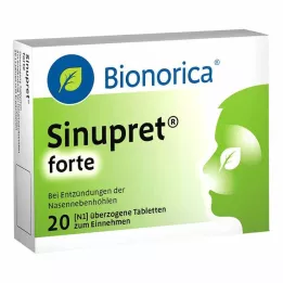 SINUPRET Comprimidos recubiertos forte, 20 uds