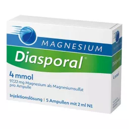 MAGNESIUM DIASPORAL Ampollas de 4 mmol, 5X2 ml