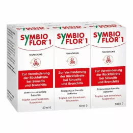 SYMBIOFLOR 1 suspensión, 3X50 ml