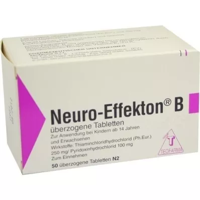 NEURO EFFEKTON B grageas, 50 pz NEURO EFFEKTON B grageas, 50 pz