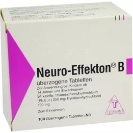 NEURO EFFEKTON B grageas, 100 pz
