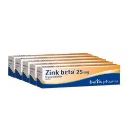 ZINK BETA 25 comprimidos efervescentes, 100 uds