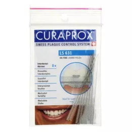 CURAPROX LS 631 Cepillo interdental ex./extra fino, 8 uds