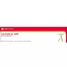 Tabletas de calcio al 1000 efervescentes, 100 pz