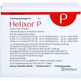 HELIXOR Paquete de la serie P IV Ampollas, 4X7 uds