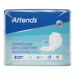ATTENDS Plantillas Contours Air Comfort 8, 28 piezas