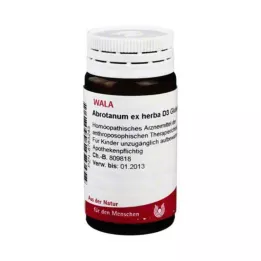 ABROTANUM EX Glóbulos de la hierba D 3, 20 g