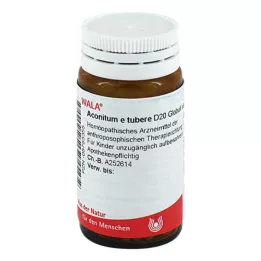 ACONITUM Tubérculo E D 20 Glóbulos, 20 g