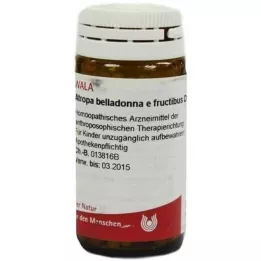 ATROPA Belladonna y fructibus D 20 Glóbulos, 20 g