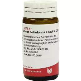 ATROPA Belladona y Glóbulos de Radix D 30, 20 g