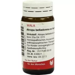 ATROPA Belladona ex Herba D 15 Glóbulos, 20 g