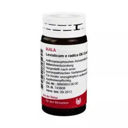 LEVISTICUM Glóbulos de raíz de E D 6, 20 g