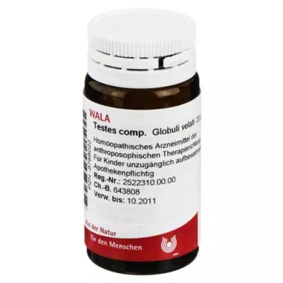 TESTES COMP.Glóbulos, 20 g TESTES COMP.Glóbulos, 20 g