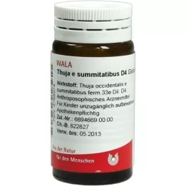 THUJA E SUMMITATIBUS D 4 Globuli, 20 g