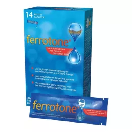 FERROTONE Bolsas de hierro, 14X20 ml