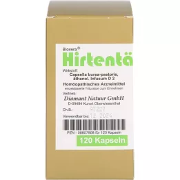 HIRTENTÄSCHEL Cápsulas de bioxera, 120 pz