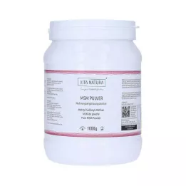 MSM PULVER Polvo de metilsulfonilmetano, 1000 g