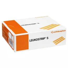 LEUKOSTRIP Tiras para cierre de heridas en forma de S de 4 x 38 mm, 50 x 4 uds