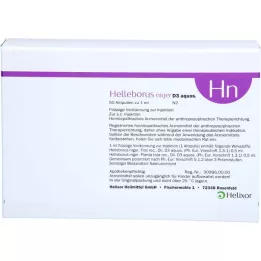 HELLEBORUS NIGER D 3 aquos.Ampollas, 50 uds