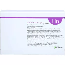 HELLEBORUS NIGER D 5 aquos.Ampollas, 50 uds