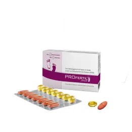 Paquete combinado de comprimidos/cápsulas femeninas Profertil 3 meses, 1 ud