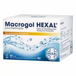 MACROGOL HEXAL más electrolitos Plv.z.H.e.L.z.E., 50 uds