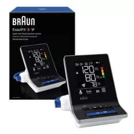 BRAUN BLUTDRUCKMESSGERÄT Brazo superior ExactFit3 BUA6150, 1 pieza